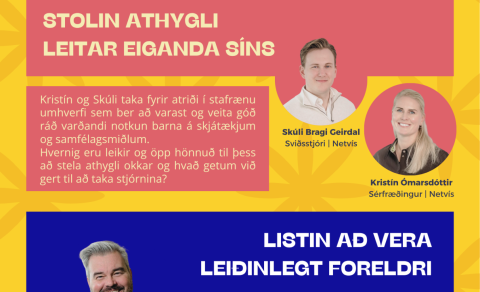 Foreldrafræðsla í Tónbergi
